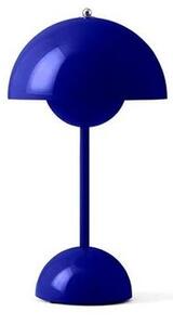 &Tradition - Flowerpot VP9 Lampada da Tavolo Portatile Cobalt Blue