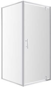 Omnires S80 box doccia 80x80 cm quadrato cromo lucida/vetro trasparente S-80KCRTR