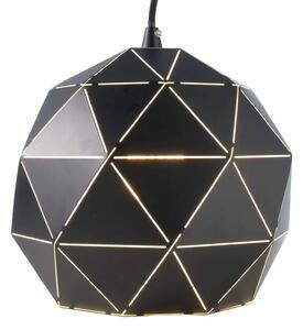 Deko-Light Lampada a sospensione Asterope Ø 25cm rotondo nero