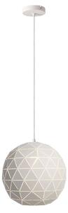 Deko-Light Lampada a sospensione Asterope, Ø 25 cm rotondo, bianco