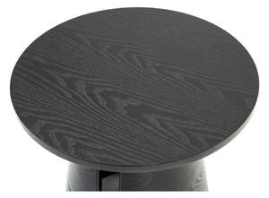 Tavolino nero , ø 50 cm Cep - Teulat