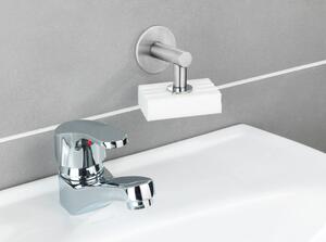 Dispenser magnetico per sapone in acciaio inox Turbo-Loc® Matte - Wenko