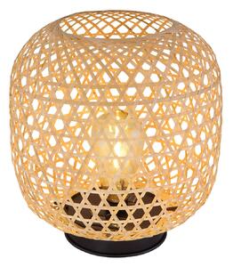 Lampada LED solare 36671 bambù da esterno