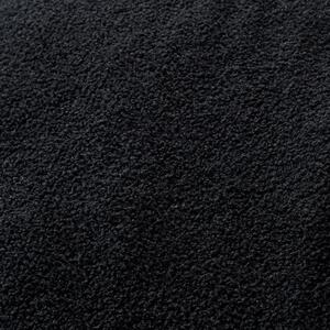 Biancheria da letto singola nera in bouclé 135x200 cm Cosy - Catherine Lansfield