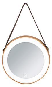 Specchio da parete con illuminazione LED , ø 21 cm Usini - Wenko
