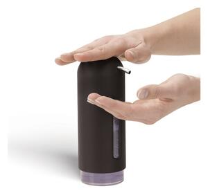 Dispenser di sapone in plastica nera da 350 ml Penguin - Umbra