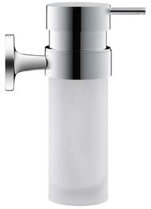 Duravit Starck T - Dispenser di sapone liquido con supporto, cromo/vetro opaco 0099351000