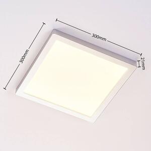 Arcchio - Solvie LED Plafoniera QuadratoArgento/Bianco