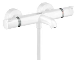 Hansgrohe Ecostat Comfort - Miscelatore termostatico per vasca da bagno, bianco opaco 13114700
