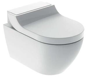 Geberit AquaClean - Bidet elettronico Tuma Comfort con vaso e coperchio, Rimfree, SoftClosing, bianco alpi 146.292.11.1