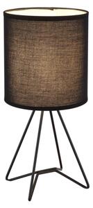 Globo 21734S - Lampada da tavolo TAMIAN 1xE14/40W/230V nera