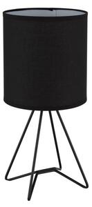 Globo 21734S - Lampada da tavolo TAMIAN 1xE14/40W/230V nera