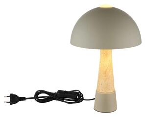 Globo 51070110 - Lampada da tavolo PAULIN 1xE27ILLU/40W/230V grigia