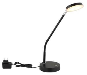 Globo 58504TS - Lampada da tavolo LED dimmerabile touch SILVIO LED/6,5W/230V nera
