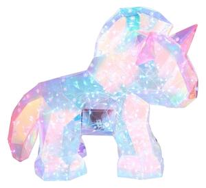 Globo 28088N - Lampada da tavolo decorativa LED ricaricabile e dimmerabile BRONDAR LED/4W/5V 1800 mAh unicorno