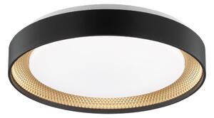 Brilliant - plafoniera LED dimmerabile WALDO LED/24W/230V nero/oro + telecomando
