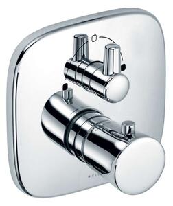 Kludi Amba - Miscelatore termostatico ad incasso per vasca da bagno, cromato 538300575