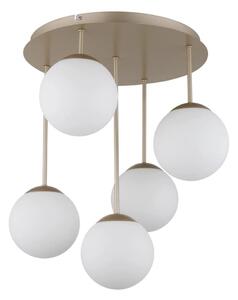 Globo 47441-5CH - Lampadario a soffitto HARMON 5xE14/25W/230V ottone