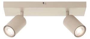 Brilliant - Faretto LED JELLO 2xGU10/5W/230V beige