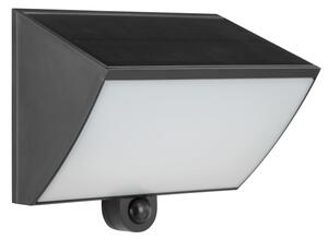 Brilliant - Lampada da parete solare SIERRA a LED/6W/3,7V 2000 mAh IP54 nera