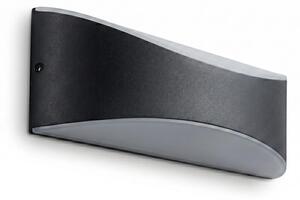 Lampada da parete per esterni a LED LED/10W/230V IP65 nera
