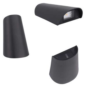 Applique da esterno LED/11W/230V IP65 nera