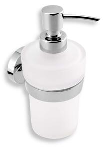 Novaservis Metalia 11 - Dispenser di sapone liquido con supporto, cromo 0155,0
