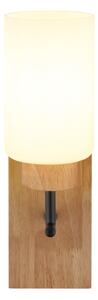 Globo 15977W - Lampada da parete ROWENA 1xE27/60W/230V beige/bianco