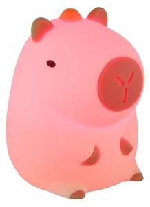 Globo 2874-LED RGBW Luce notturna ricaricabile dimmerabile per bambini CAPYBARA LED/1,5W/5V 1200 mAh capibara