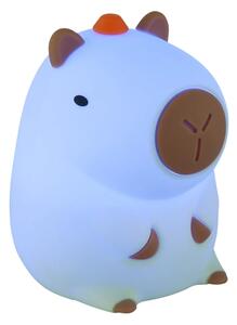Globo 2874-LED RGBW Luce notturna ricaricabile dimmerabile per bambini CAPYBARA LED/1,5W/5V 1200 mAh capibara