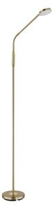 Globo 58504SM - Lampada da terra dimmerabile a sfioramento SILVIO LED/6,5W/230V ottone