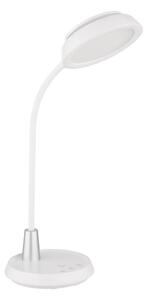 Globo 58496W - Lampada da tavolo dimmerabile a sfioramento KIRK LED/12W/230V bianca