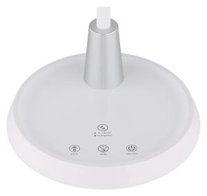 Globo 58496W - Lampada da tavolo dimmerabile a sfioramento KIRK LED/12W/230V bianca