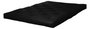 Materasso futon nero medio rigido 160x200 cm Comfort Black - Karup Design