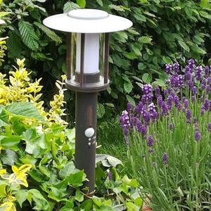 Lindby - Pavlos LED Lampada da Giardino w/Sensor Rust Lindby