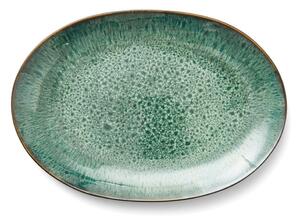 Piatto da portata verde/nero in gres Gastro Green/Black – Bitz