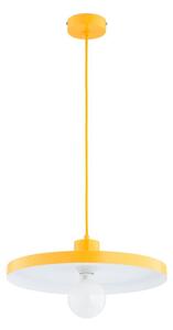 Lampadario a cavo ETERI 1xE27/15W/230V giallo
