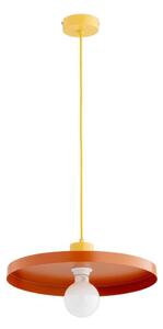 Lampada a sospensione su cavo ETERI 1xE27/15W/230V rame/giallo