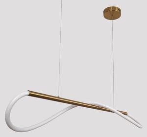 Lampadario sospeso su cavo LED MELECA LED/24W/230V 3000/4000/6000K 100 cm dorato
