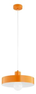 Lampadario a sospensione con cavo NEVERA 1xE27/15W/230V arancione