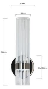 Applique LED da parete AMBIENTE 6W/230V 3000/4000/6000K nero