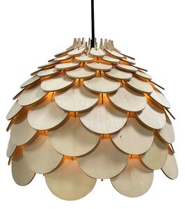 Lampada a sospensione con cavo BURGO 1xE27/60W/230V diam. 35 cm