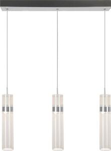 Lampadario a cavo AMBIENTE 3xLED/6W/230V 3000/4000/6000K cromo lucido
