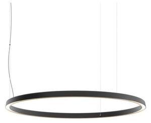 Luceplan - Compendium Circle Lampada LED a Sospensione Ø110 Nero