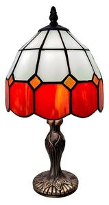 Brilagi - Lampada da tavolo Tiffany SIENNA con paralume in vetro colorato 1xE27/60W/230V