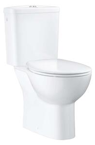 Grohe Bau Ceramic - WC kombi set con cassetta e copriwater softclose, rimless, bianco alpino 39496000