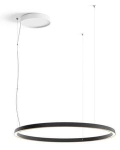 Luceplan - Compendium Circle Lampada LED a Sospensione Ø110 Nero