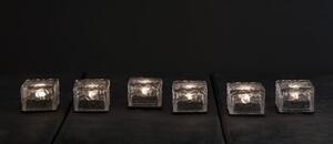 Set di 3 candele solari da esterno Candela, altezza 5,5 cm Icecube - Star Trading