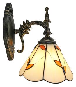 Brilagi - Applique Tiffany in vetro colorato FOLIA 1xE14/40W/230V