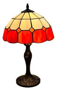 Brilagi - lampada da tavolo Tiffany in vetro colorato SIENNA 1xE27/60W/230V